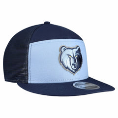 Memphis Grizzlies Outdoor Split Panel 9FIFTY Snapback Hat Light Blue/Navy - NBA