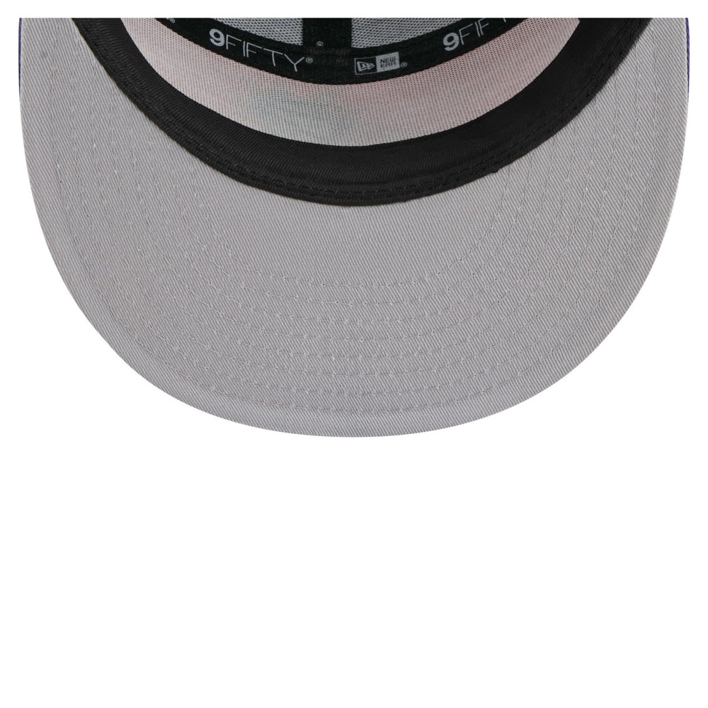 Phoenix Suns Outdoor Split Panel 9FIFTY Snapback Hat Orange/Purple - NBA