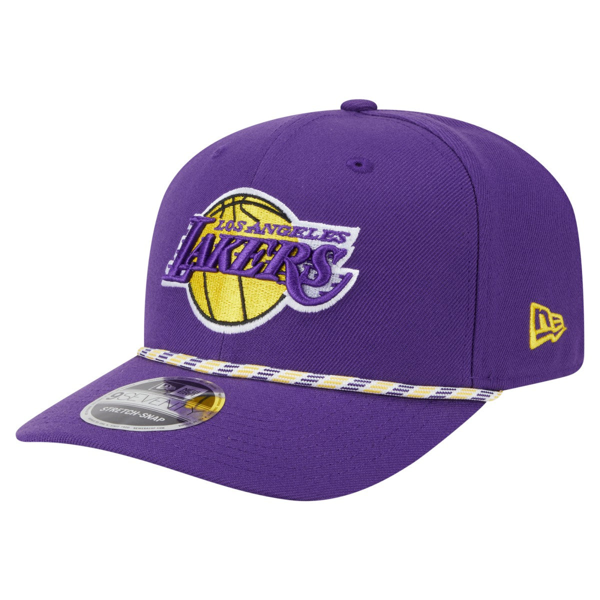 Los Angeles Lakers Rope 9SEVENTY Adjustable Hat Purple - NBA