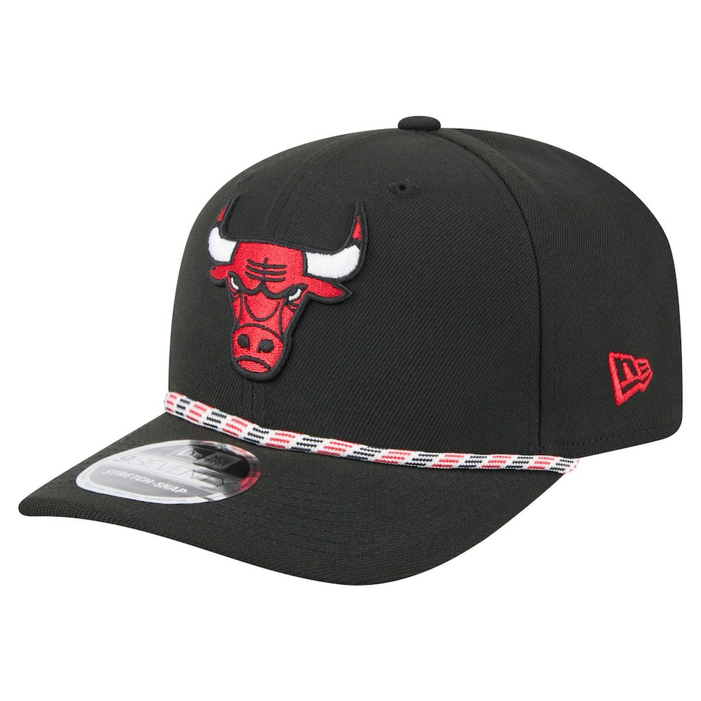 Chicago Bulls Rope 9SEVENTY Adjustable Hat Black - NBA
