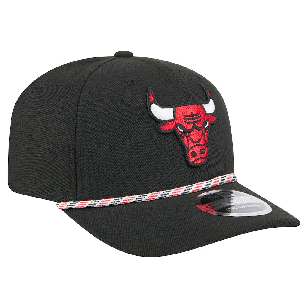 Chicago Bulls Rope 9SEVENTY Adjustable Hat Black - NBA