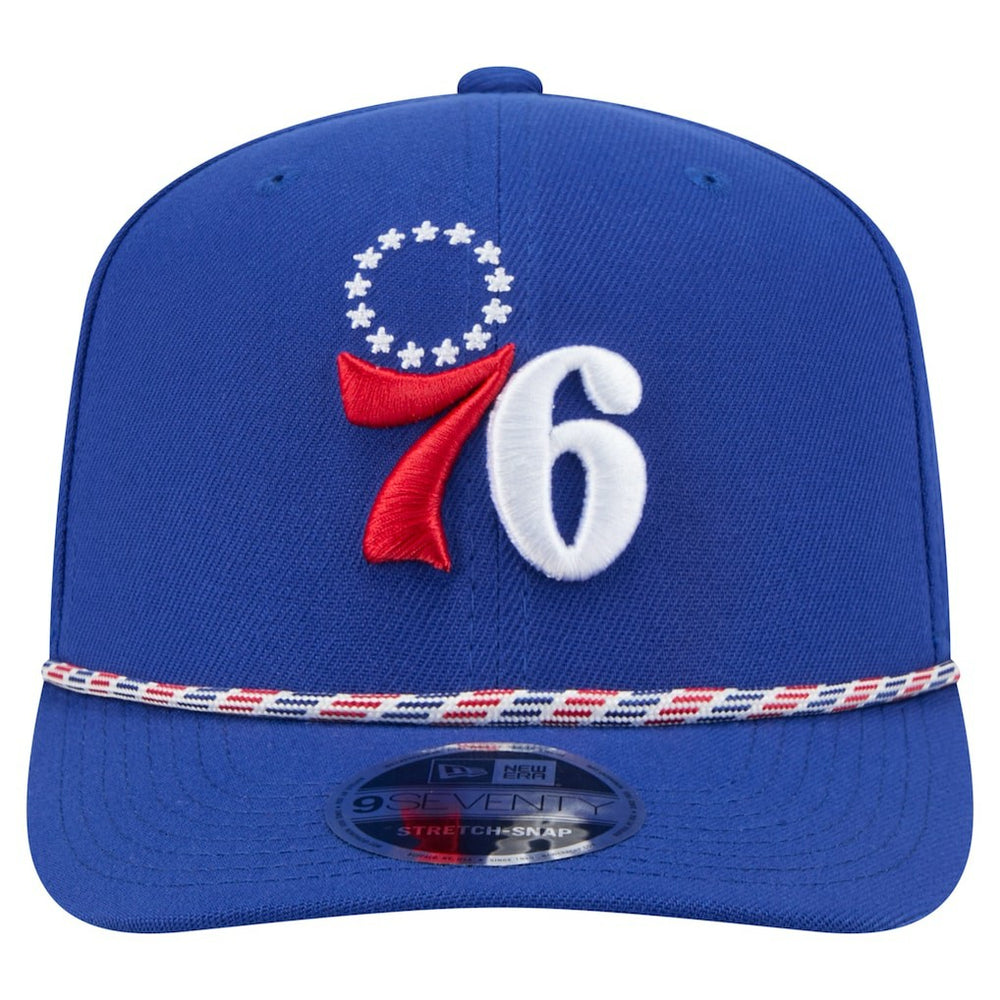 Philadelphia 76ers Rope 9SEVENTY Adjustable Hat Blue - NBA