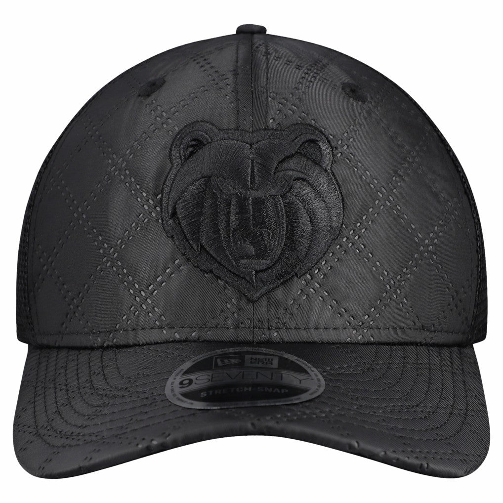 Memphis Grizzlies Quilted 9SEVENTY Trucker Adjustable Hat Black - NBA
