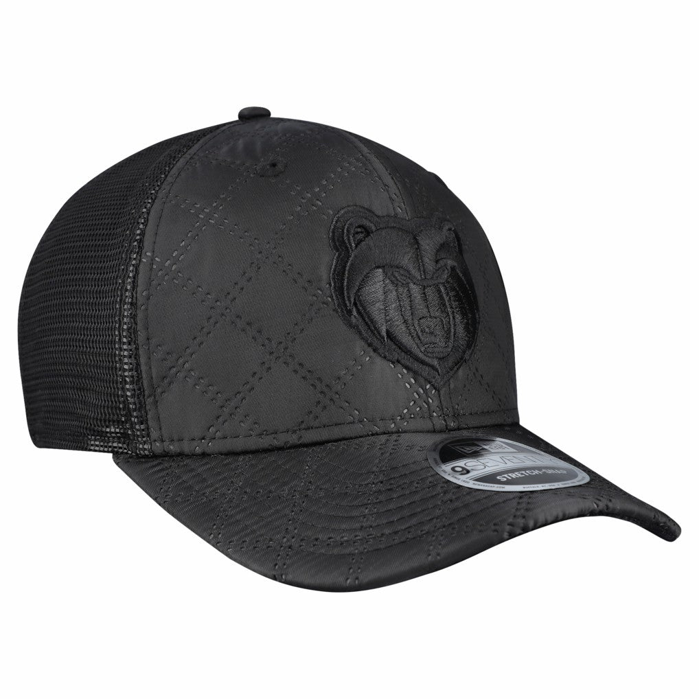 Memphis Grizzlies Quilted 9SEVENTY Trucker Adjustable Hat Black - NBA