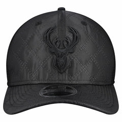 Milwaukee Bucks Quilted 9SEVENTY Trucker Adjustable Hat Black - NBA