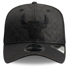 Chicago Bulls Quilted 9SEVENTY Trucker Adjustable Hat Black - NBA