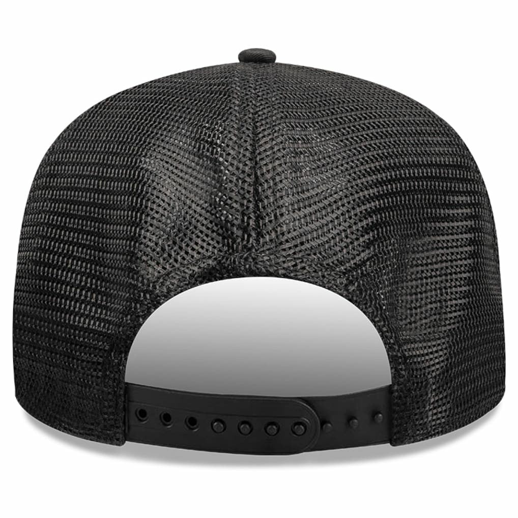 Chicago Bulls Quilted 9SEVENTY Trucker Adjustable Hat Black - NBA