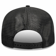 Chicago Bulls Quilted 9SEVENTY Trucker Adjustable Hat Black - NBA