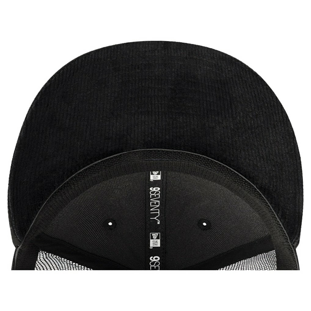 Chicago Bulls Quilted 9SEVENTY Trucker Adjustable Hat Black - NBA