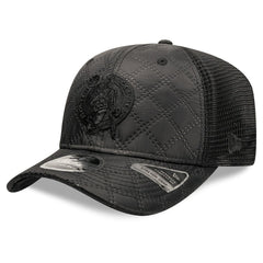 Boston Celtics Quilted 9SEVENTY Trucker Adjustable Hat Black - NBA