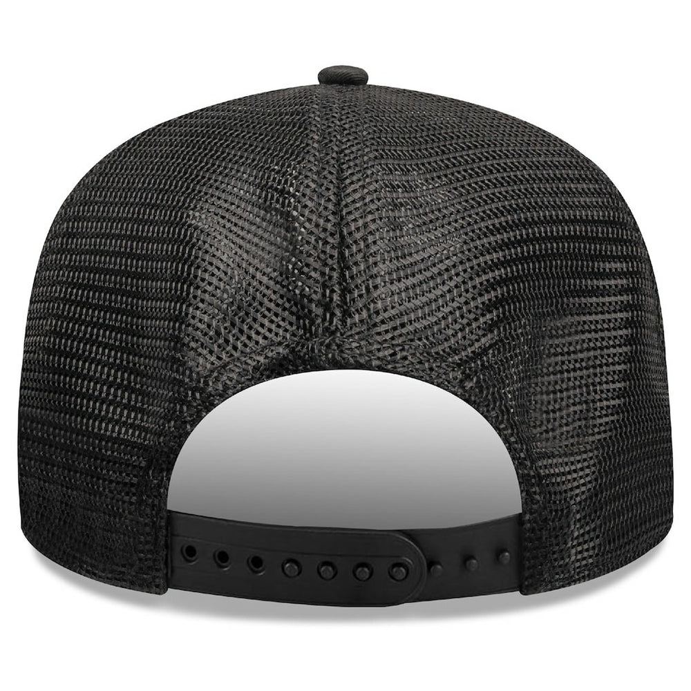Boston Celtics Quilted 9SEVENTY Trucker Adjustable Hat Black - NBA