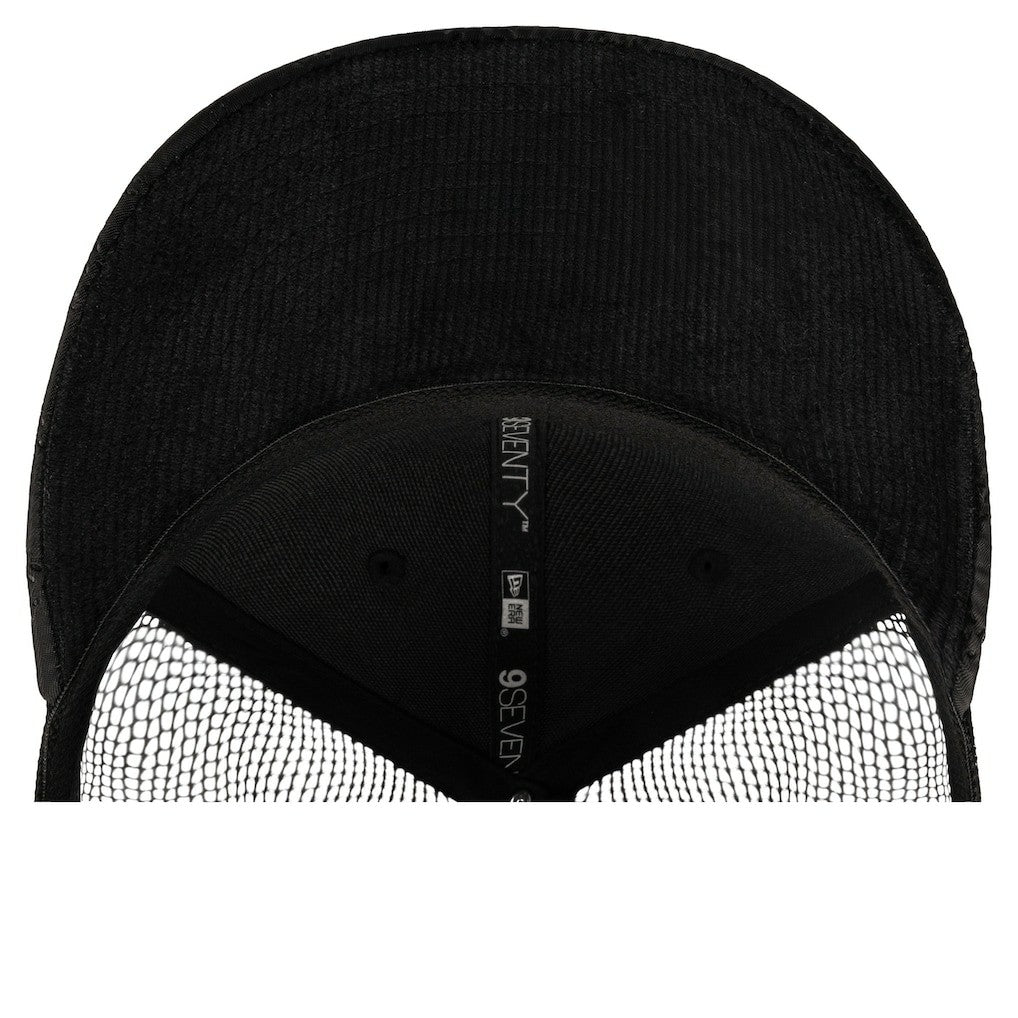 Boston Celtics Quilted 9SEVENTY Trucker Adjustable Hat Black - NBA