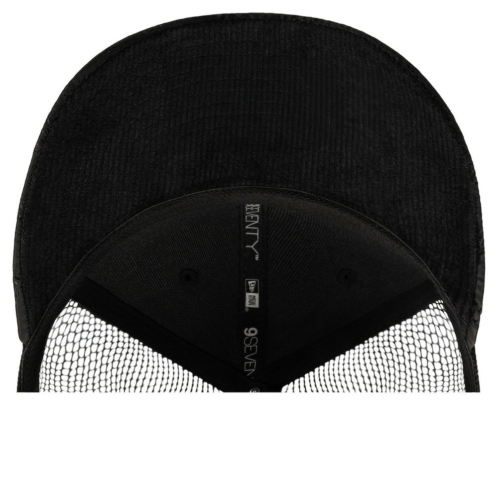Boston Celtics Quilted 9SEVENTY Trucker Adjustable Hat Black - NBA