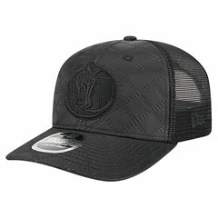 Dallas Mavericks Quilted 9SEVENTY Trucker Adjustable Hat Black - NBA