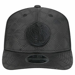 Dallas Mavericks Quilted 9SEVENTY Trucker Adjustable Hat Black - NBA