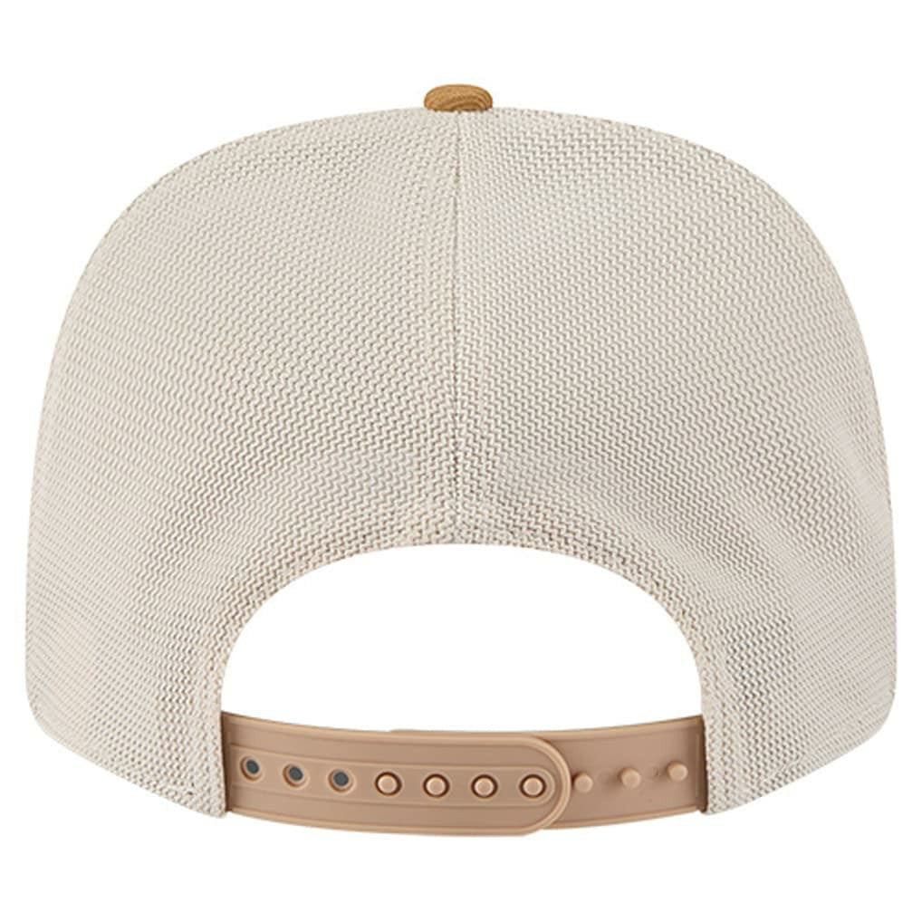 Boston Celtics Two-Tone 9SEVENTY Adjustable Trucker Hat Tan/Light Brown - NBA