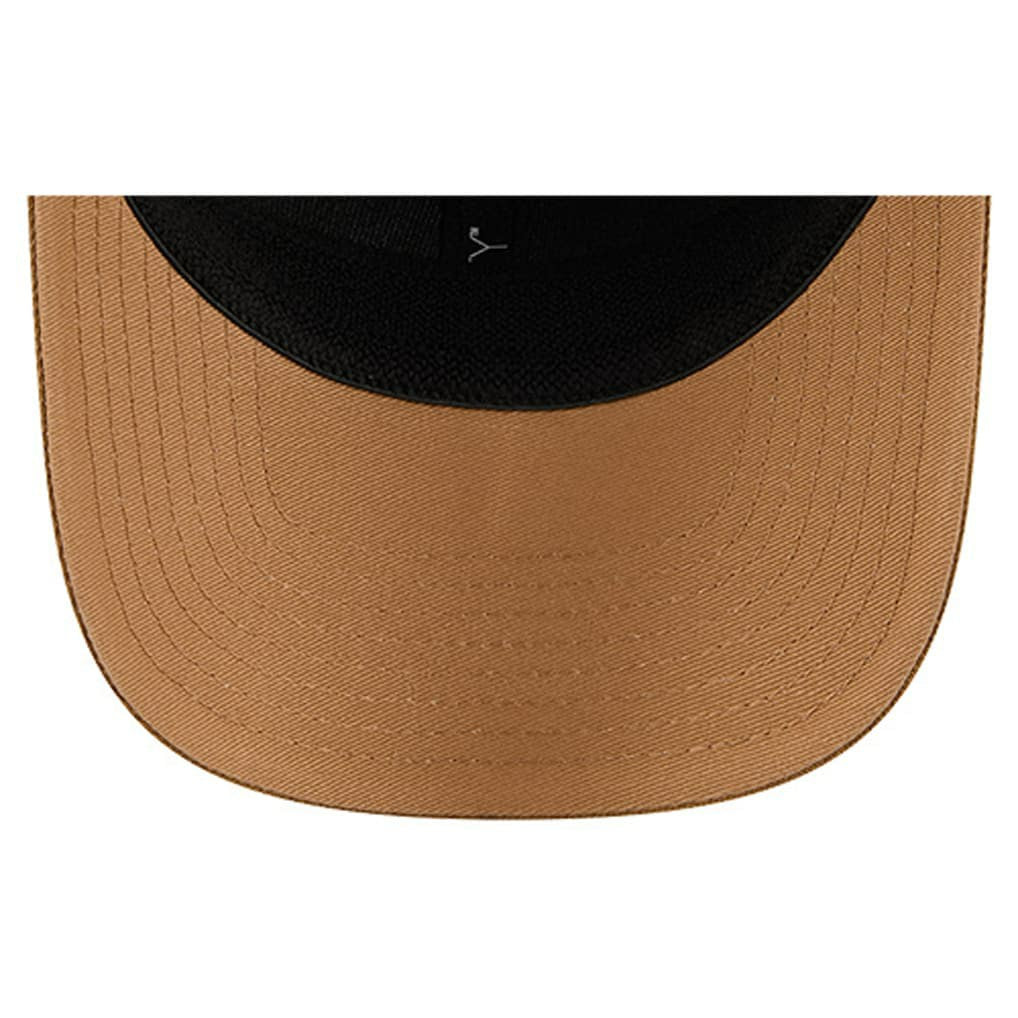 Boston Celtics Two-Tone 9SEVENTY Adjustable Trucker Hat Tan/Light Brown - NBA