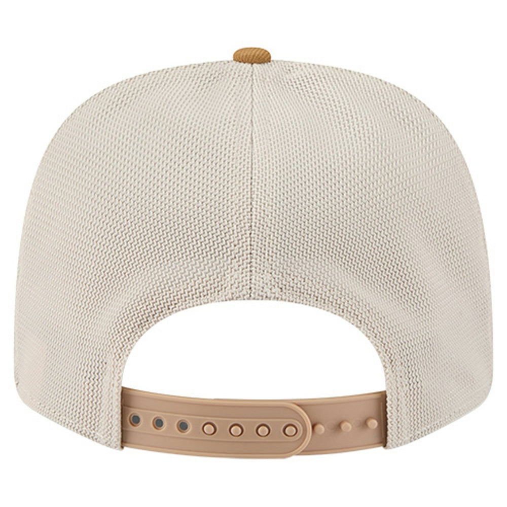 Miami Heat Two-Tone 9SEVENTY Adjustable Trucker Hat Tan/Light Brown - NBA