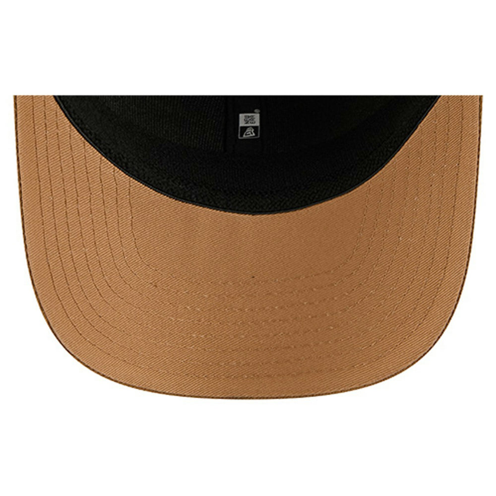 Miami Heat Two-Tone 9SEVENTY Adjustable Trucker Hat Tan/Light Brown - NBA