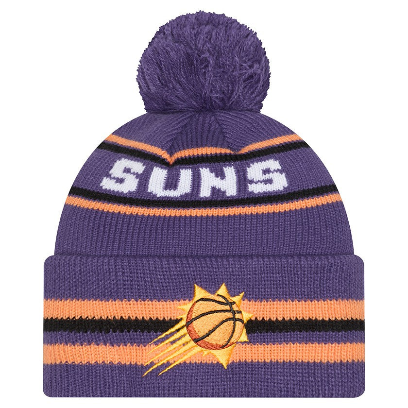 Phoenix Suns Classic Cuffed Knit Hat with Pom Purple - NBA