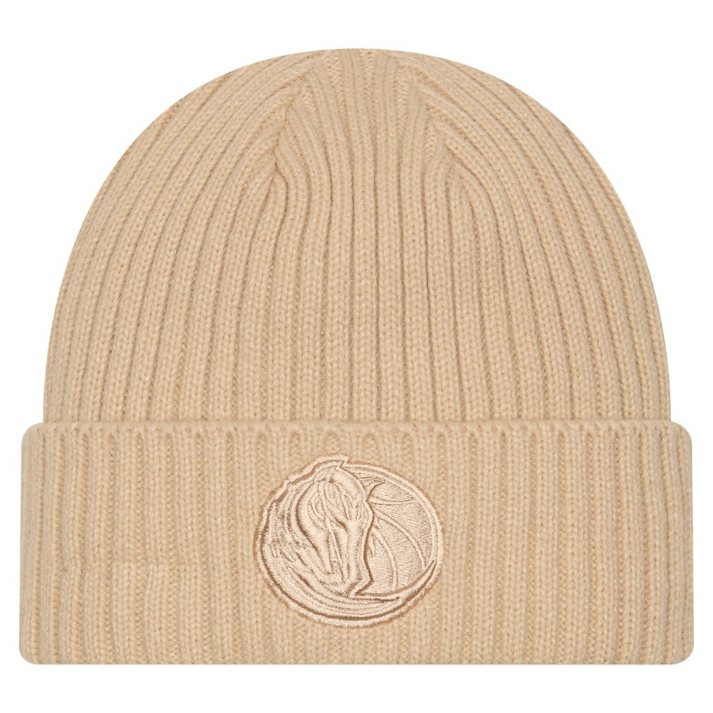 Dallas Mavericks Color Pack Cuffed Knit Hat Tan - NBA