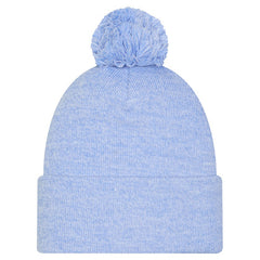 Memphis Grizzlies Marled Cuffed Knit Hat with Pom Light Blue - NBA