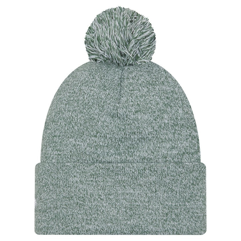 Milwaukee Bucks Marled Cuffed Knit Hat with Pom Hunter Green - NBA