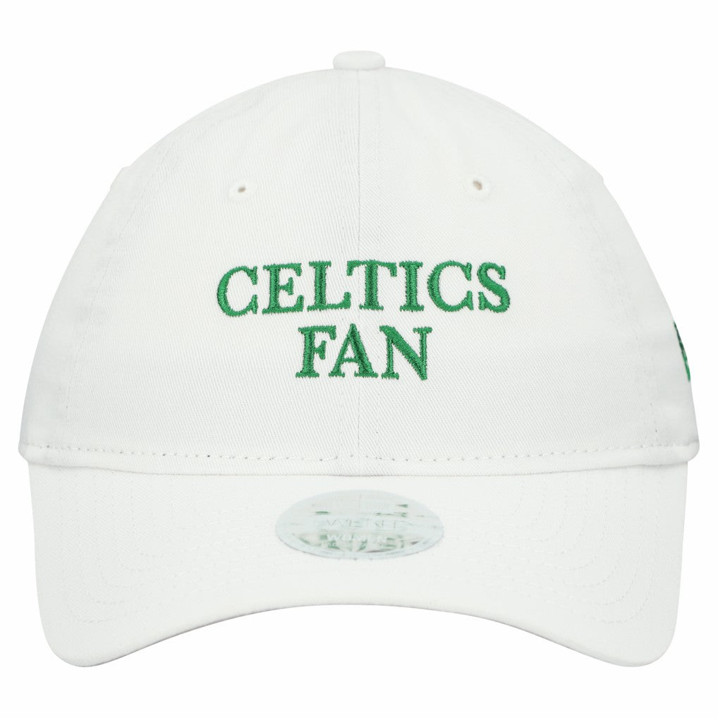 Boston Celtics Women's Team Fan 9TWENTY Adjustable Hat White - NBA