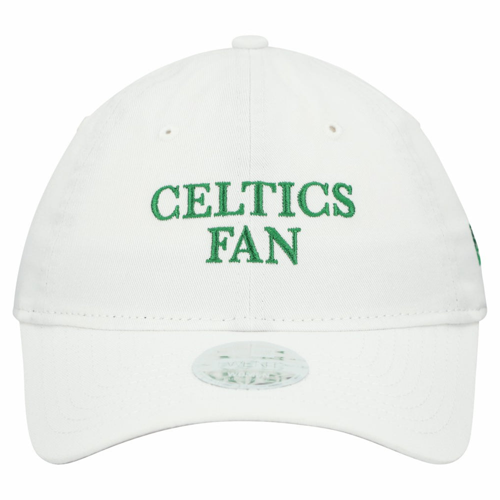 Boston Celtics Women's Team Fan 9TWENTY Adjustable Hat White - NBA