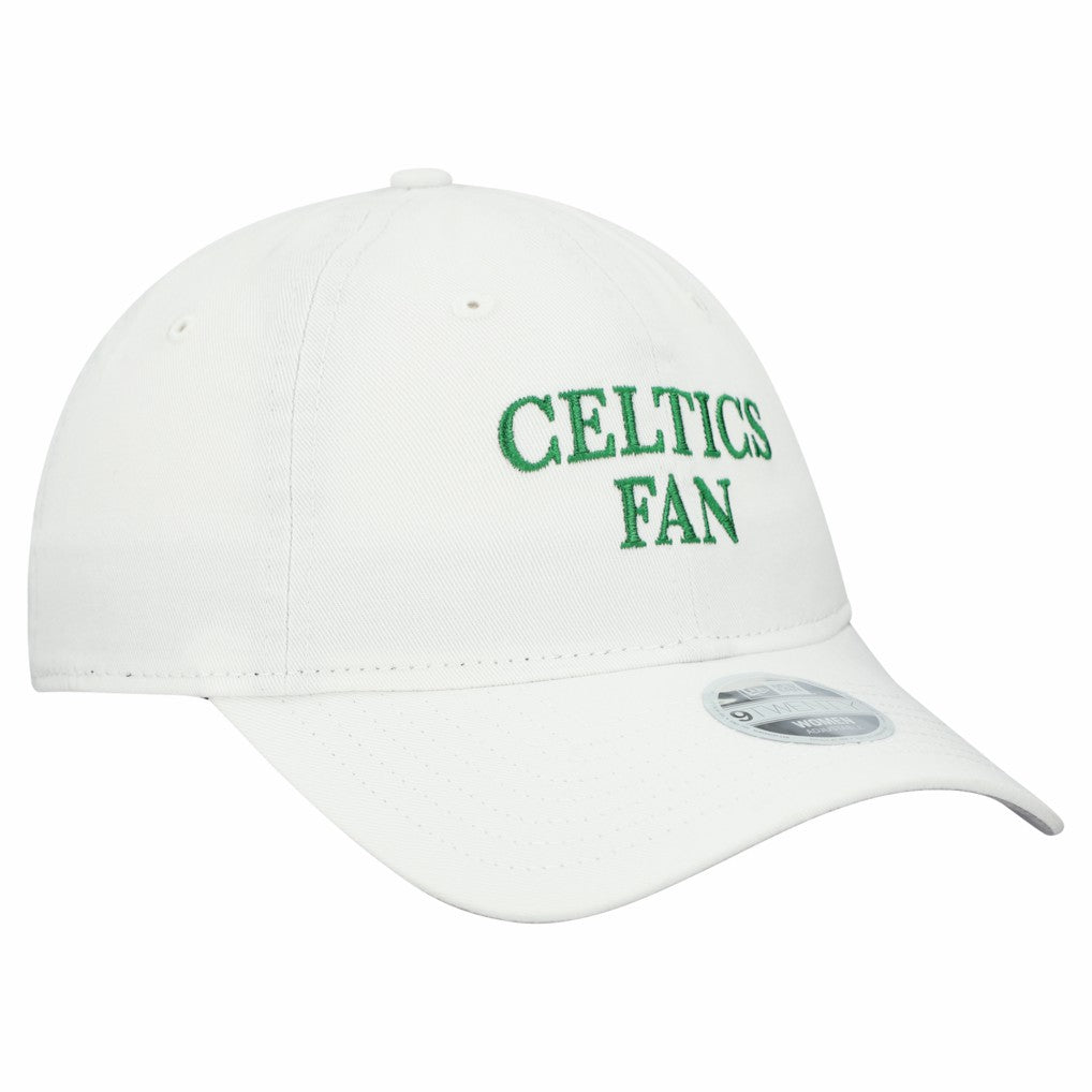 Boston Celtics Women's Team Fan 9TWENTY Adjustable Hat White - NBA