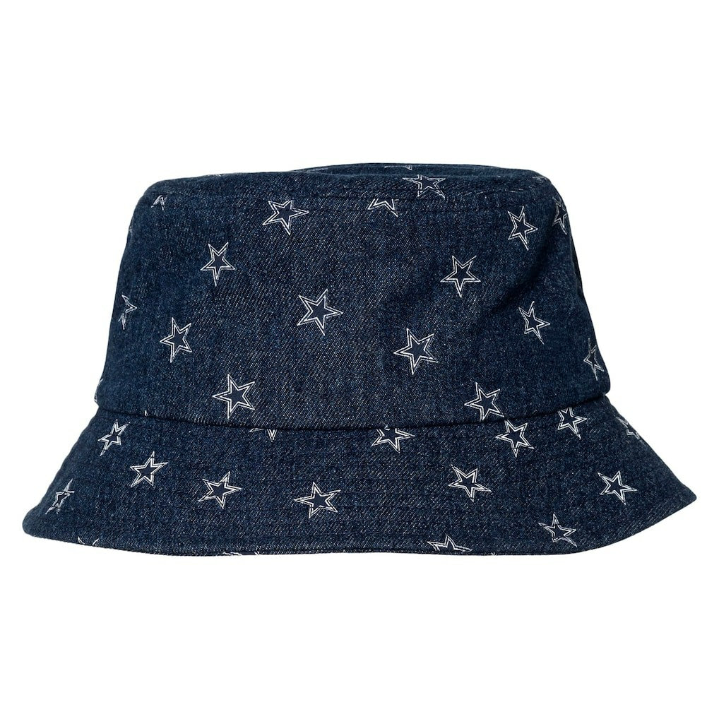 Dallas Cowboys The Wild Collective Women's Denim Bucket Hat Navy | NFL