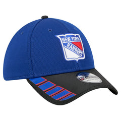 New York Rangers New Era Visor Hit 39THIRTY Flex Hat - Blue - NHL