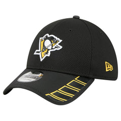 Pittsburgh Penguins New Era Visor Hit 39THIRTY Flex Hat - Black - NHL