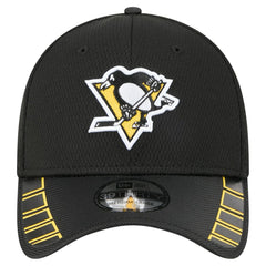 Pittsburgh Penguins New Era Visor Hit 39THIRTY Flex Hat - Black - NHL