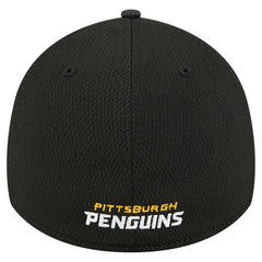 Pittsburgh Penguins New Era Visor Hit 39THIRTY Flex Hat - Black - NHL