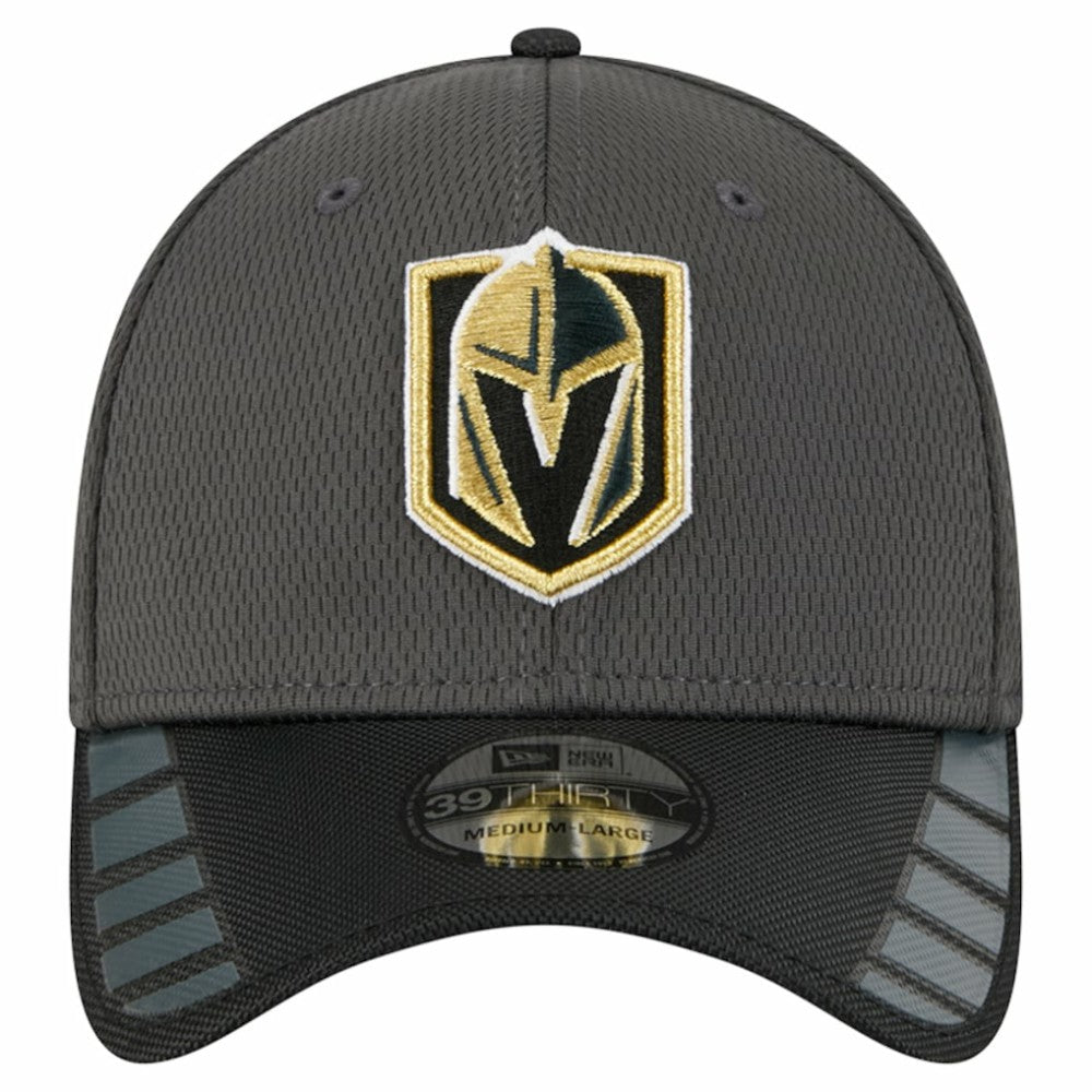 Vegas Golden Knights New Era Visor Hit 39THIRTY Flex Hat - Gray - NHL