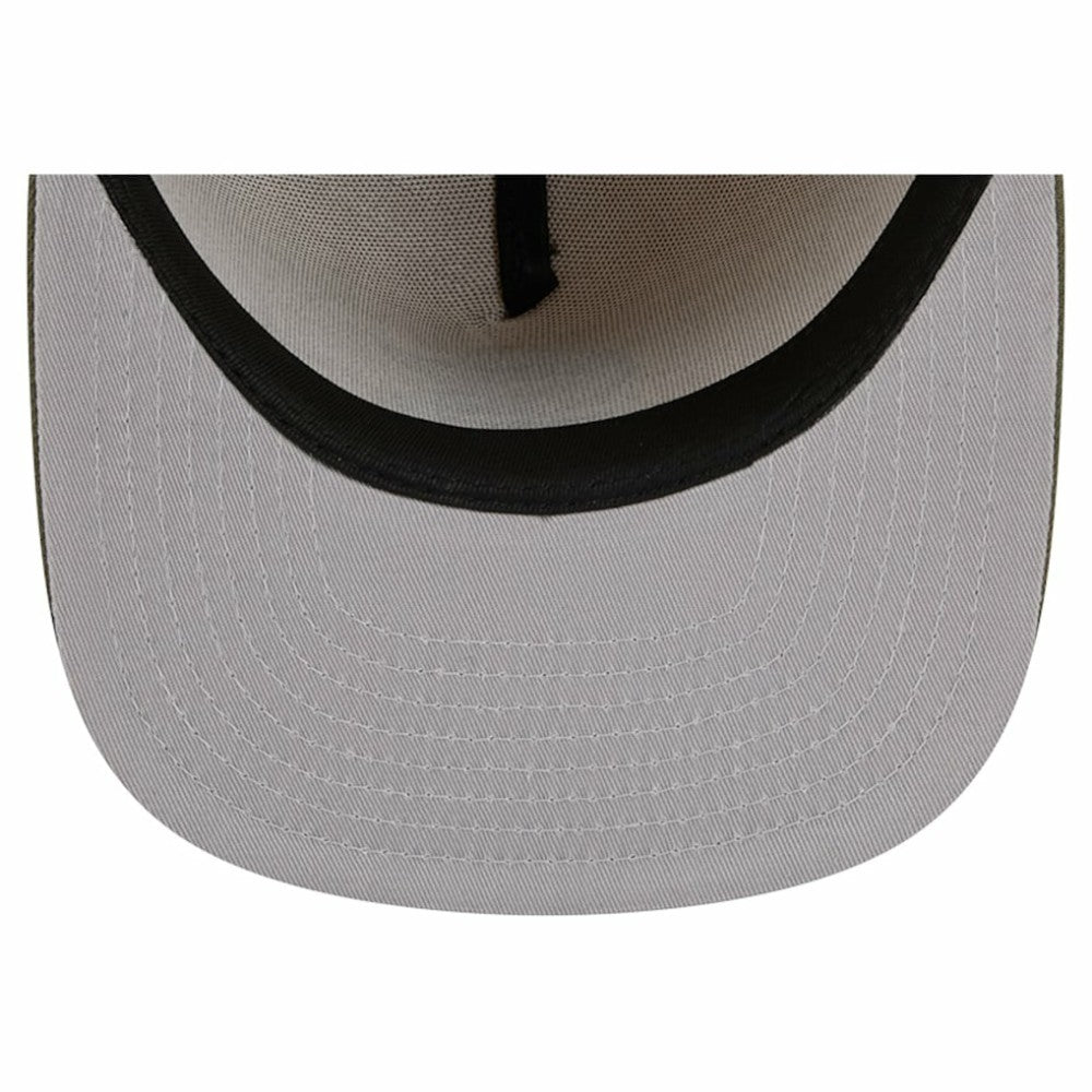 Seattle Kraken New Era Color Pack Two-Tone 59FIFTY A-Frame Fitted Hat - Tan/Olive - NHL