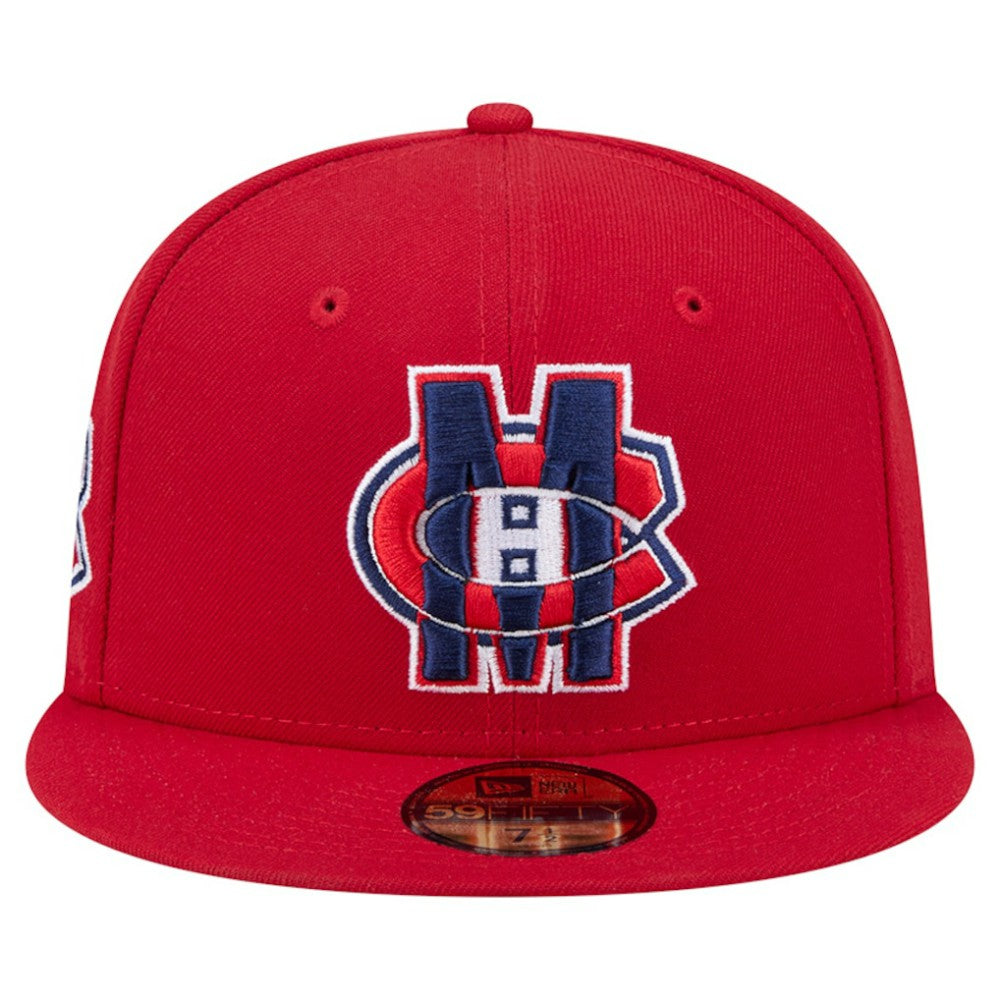 Montreal Canadiens New Era Deceptor 59FIFTY Fitted Hat - Red - NHL