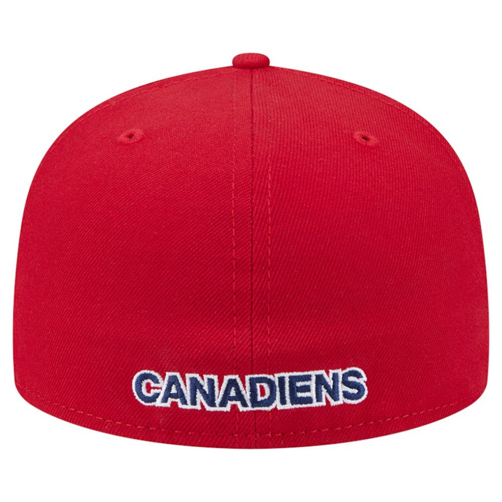 Montreal Canadiens New Era Deceptor 59FIFTY Fitted Hat - Red - NHL