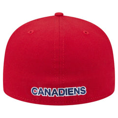 Montreal Canadiens New Era Deceptor 59FIFTY Fitted Hat - Red - NHL
