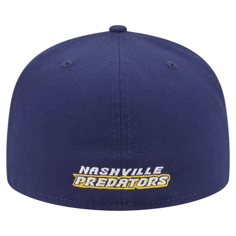 Nashville Predators New Era Deceptor 59FIFTY Fitted Hat - Navy - NHL