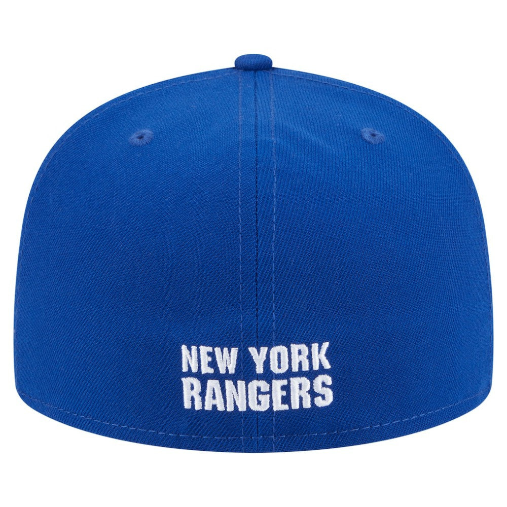 New York Rangers New Era Deceptor 59FIFTY Fitted Hat - Blue - NHL