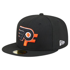Philadelphia Flyers New Era Deceptor 59FIFTY Fitted Hat - Black - NHL