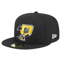 Pittsburgh Penguins New Era Deceptor 59FIFTY Fitted Hat - Black - NHL