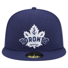 Toronto Maple Leafs New Era Deceptor 59FIFTY Fitted Hat - Navy - NHL