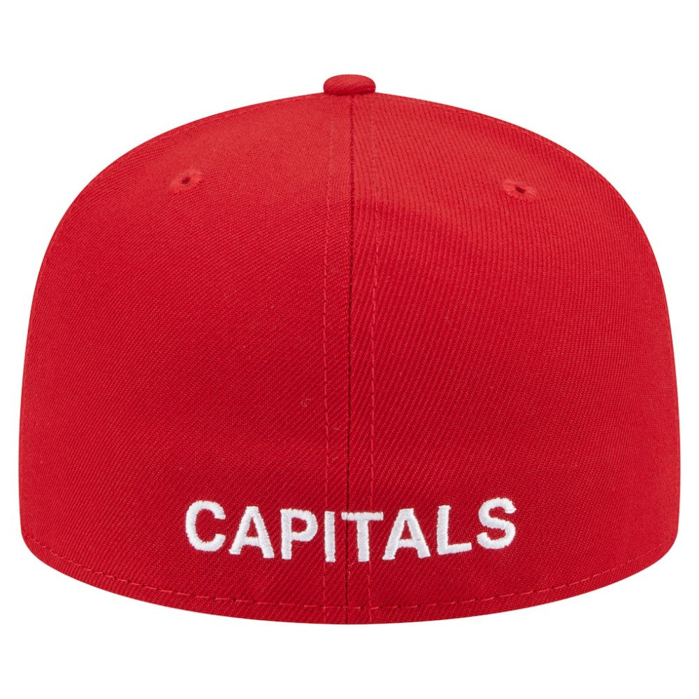 Washington Capitals New Era Deceptor 59FIFTY Fitted Hat - Red - NHL