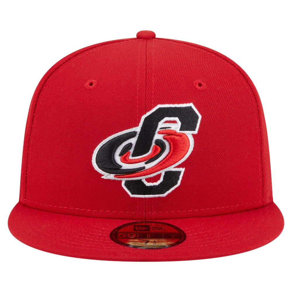 Carolina Hurricanes New Era Deceptor 59FIFTY Fitted Hat - Red - NHL