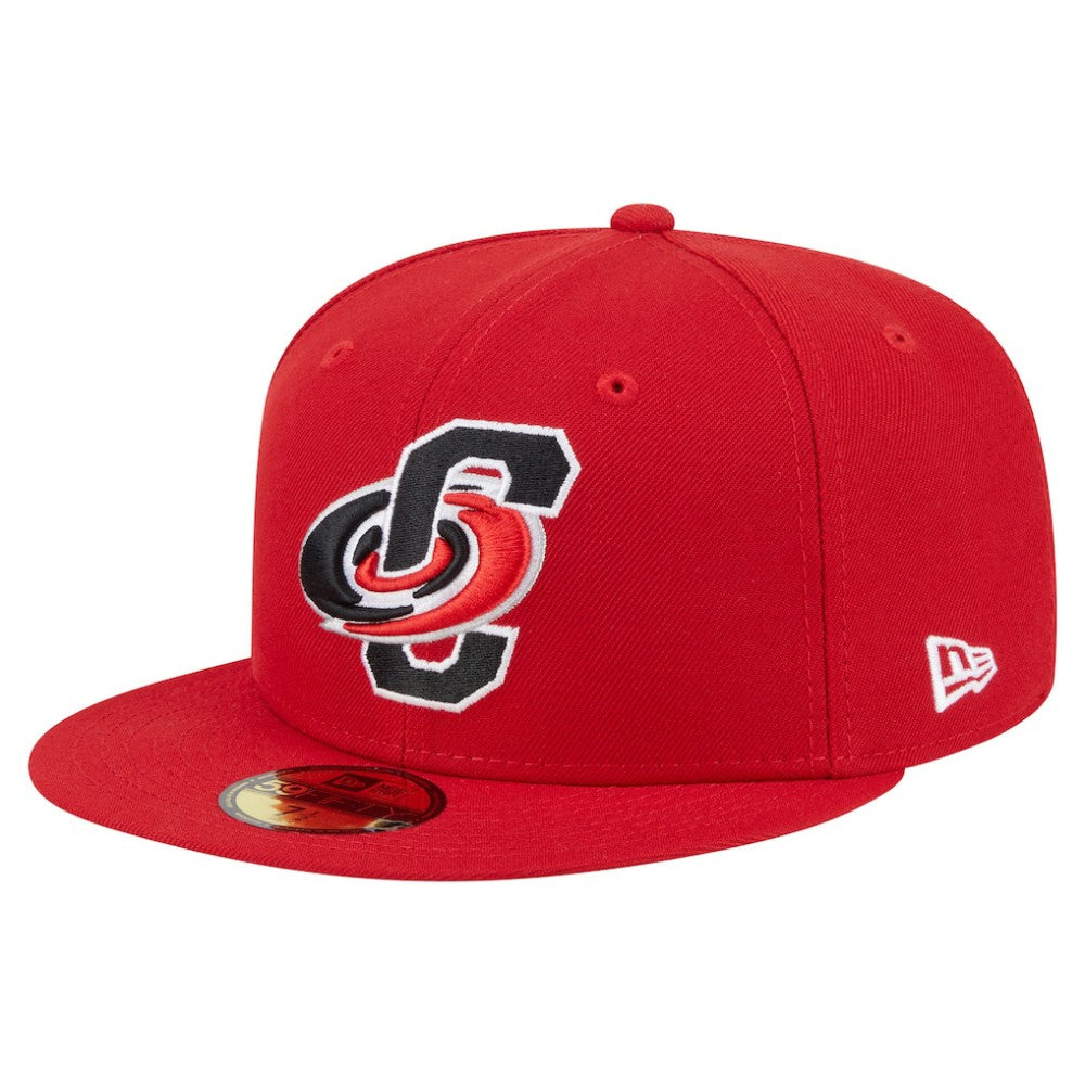 Carolina Hurricanes New Era Deceptor 59FIFTY Fitted Hat - Red - NHL