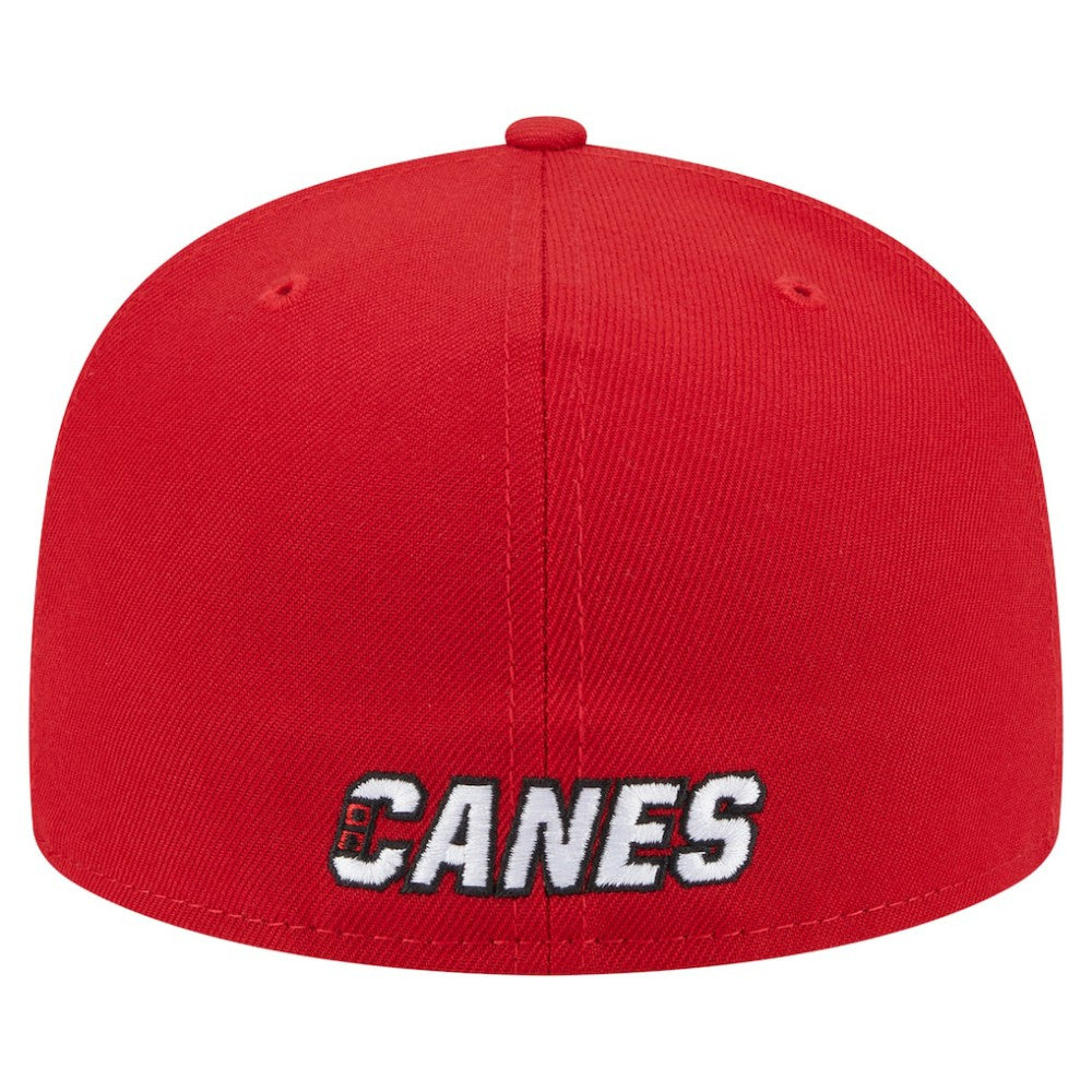 Carolina Hurricanes New Era Deceptor 59FIFTY Fitted Hat - Red - NHL
