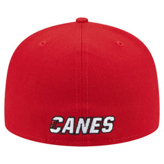 Carolina Hurricanes New Era Deceptor 59FIFTY Fitted Hat - Red - NHL